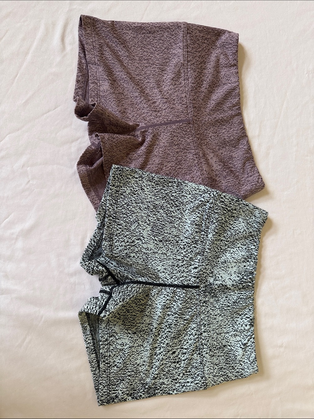 Forever 21 Mauve Knit Shorts Duo